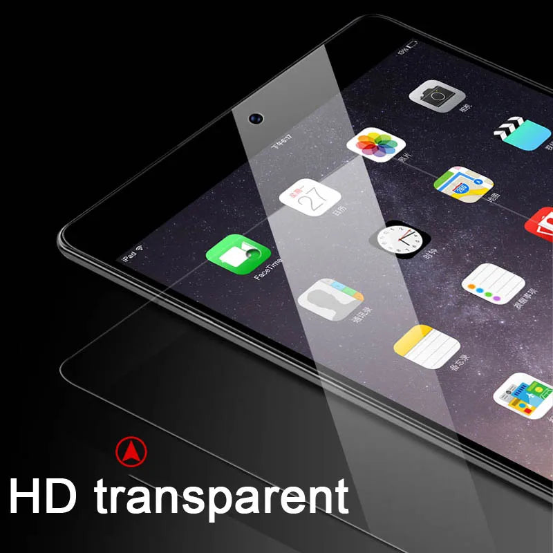 Screen Protector Tempered Glass FiLm For Apple iPad 10 9 8 7 Air 5 4 3 Mini 6 5 4 Pro 12.9 11 10.9 10.5 10.2 9.7 Tempered Film