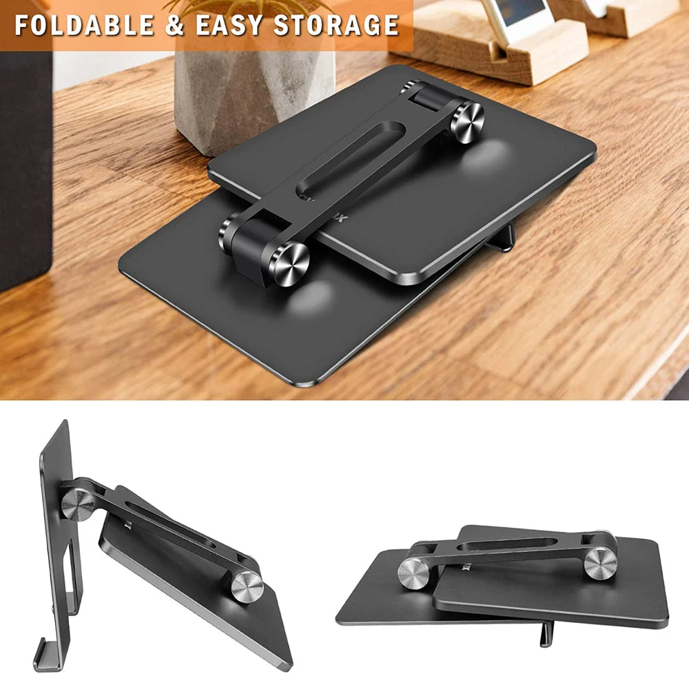 Alloy rigid desktop mobile phone stand foldable iPad tablet support mobile phone table stand lazy holder smartphone mounting