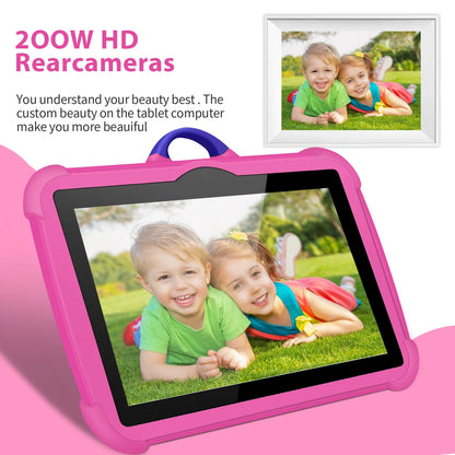 New 7 Inch Global Version Tablets Android 13 Quad Core 4GB RAM 64GB ROM Learning Education Kids Tablet PC For Children's Gifts