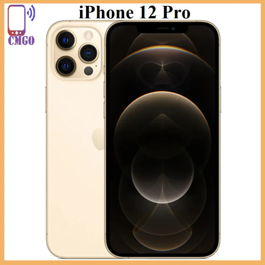 Apple iPhone 12 pro 128GB/256GB ROM Unlocked Original Smartphone Face ID 6.1" OLED Screen A14 12MP Camera iphone 12pro