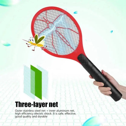 Battery Power Mosquitos Killer Electric Summer Lightweight Insects Killer Portable Swatter Racket HomeElectronic Mosquito Killer