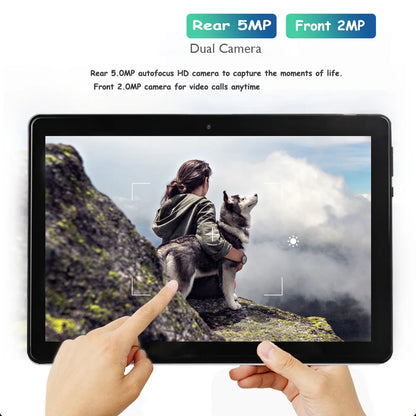 2024 Global Hot Sales New 10.1 Inch Tablets Octa Core 4GB RAM 64GB ROM Google Play 3G Phone Call Bluetooth WiFi Tablet 5000mAh