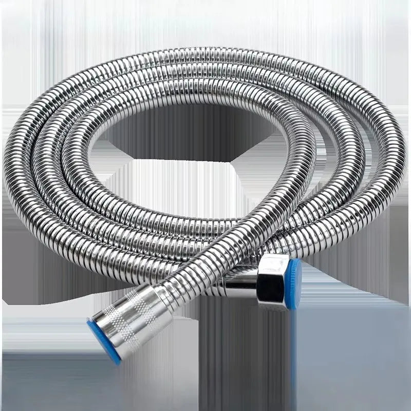 1.5M-5M 304 Stainless Steel Shower Hose High Quality Faucet Hose Flexible Shower Hose Thick Silicone Bathroom 3 Meter Shower