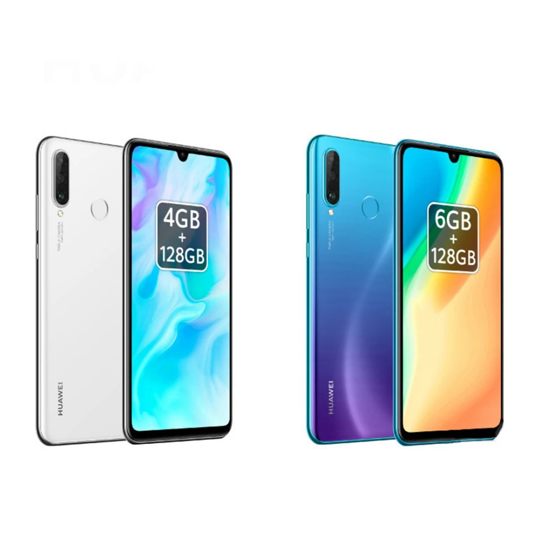 Global,HUAWEI-P30 Lite,Smartphone Android,6GB RAM,128GB ROM 6.15 inch 24MP Mobile phones Google Play Store Unlock Cellphones