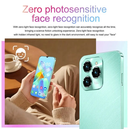 2024 Hot40 Pro Smartphone 5G 6.8inch HD 16G+1TB Cell Phone Dual SIM Mobile Phones Face Recognition 6800mAh Android 14 Cellphones