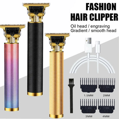 Cordless Mens Hair Trimmer Hair Clippers for Men Professional Beard Trimmer Kits Electric Shavers Hair Cutting Machine Barber