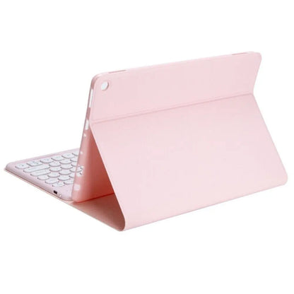 For Lenovo Tab M9 2023 Release 9 inch Tablet TB-310FU With Round Bluetooth Keyboard Mouse TB-310XU Magnetically Leather Case