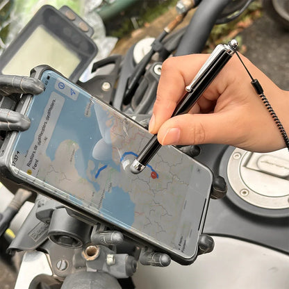 Universal Capacitance Tablet Stylus Pen Fixed To Motorcycle Bike Car Touch Screen Pen for Apple IPhone Samsung IPad Tablet