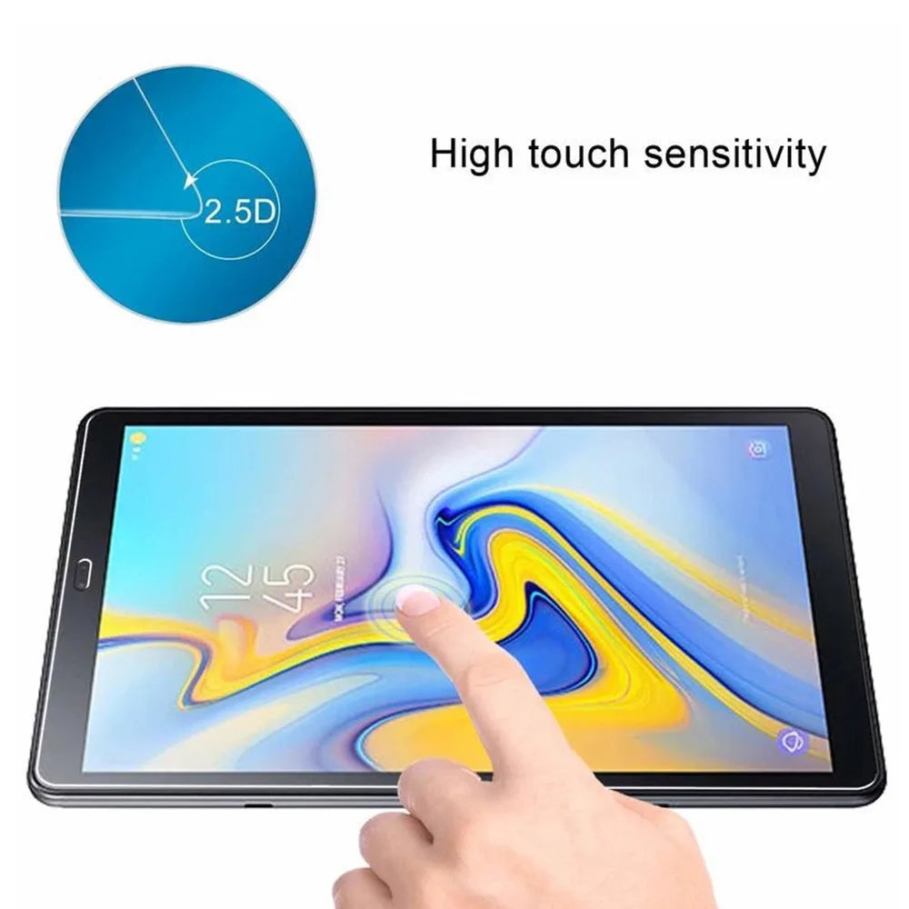 (3 Pack) Tempered Glass For Samsung Galaxy Tab A 10.5 2018 SM-T590 SM-T595 T590 T595 Anti-Scratch Tablet Screen Protector Film