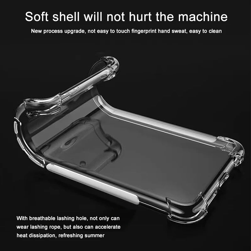 1.5MM Thick Air-Bag Clear Case For Samsung Galaxy A03 Core Shockproof Soft Silicone Transparent Phone Cover