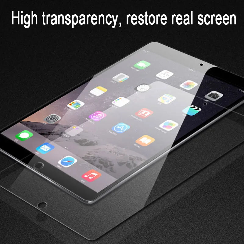 Screen Protector Tempered Glass FiLm For Apple iPad 10 9 8 7 Air 5 4 3 Mini 6 5 4 Pro 12.9 11 10.9 10.5 10.2 9.7 Tempered Film