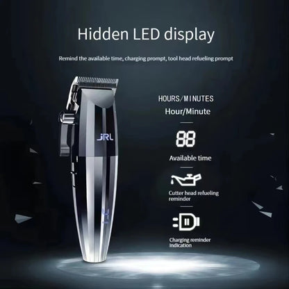 100% Original JRL 2020C Hair Clippers,Electric Hair Trimmer For Men,Cordless Haircut Machine For Barbers,Hair Cutting Tools