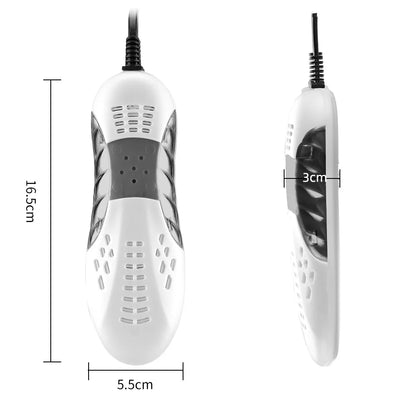 220V/110V Race Car Shape Voilet Light Shoe Dryer Protector Odor Deodorant Dehumidify Device Shoes Drier Machine Heater