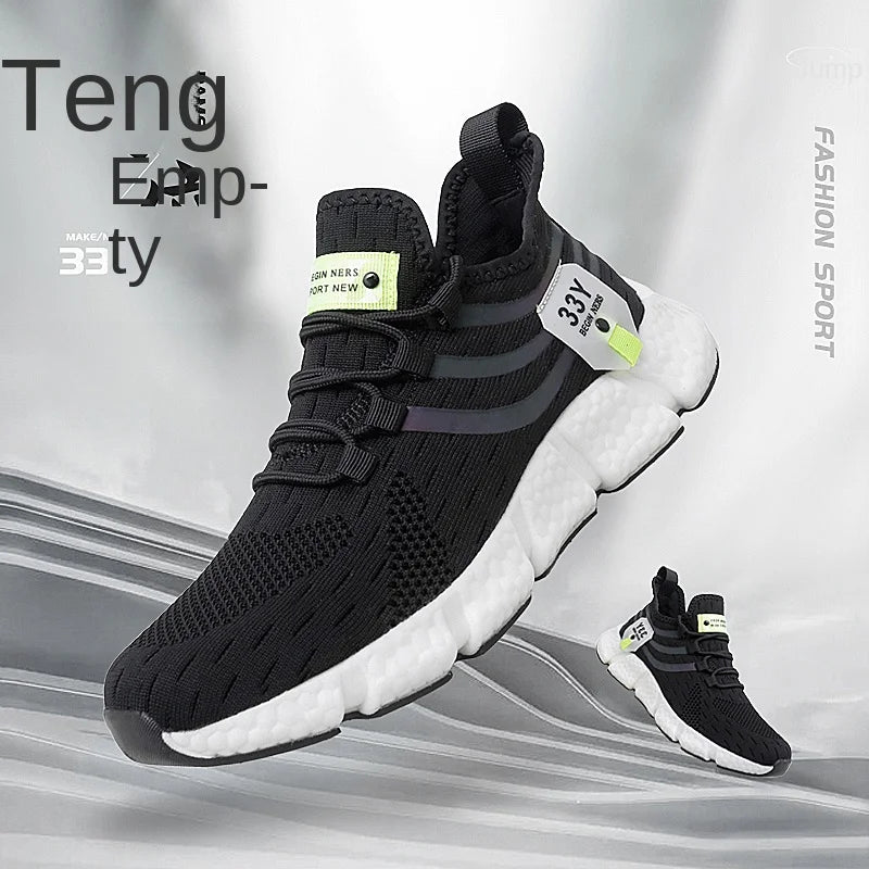 Men's and Women's Shoes Summer Fashion Running Shoes Breathable and Comfortable Walking and Mountaineering