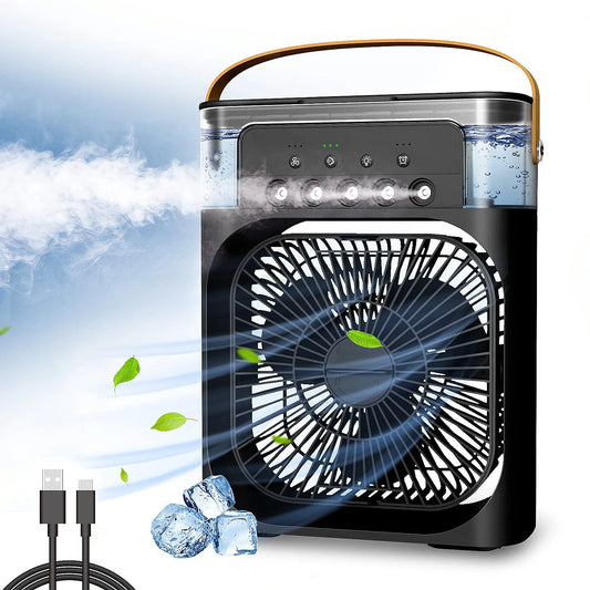 IRALAN Modern electric fan portable 3 in 1 humidifier fan water cooling air conditioning for room kitchen office home-appliance