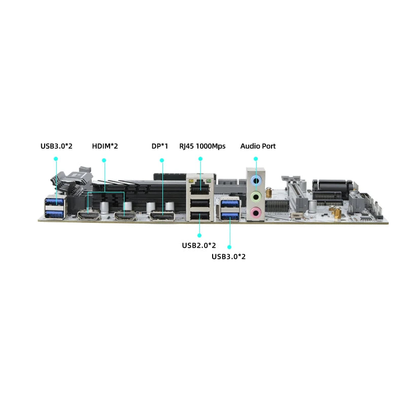 ERYING Gaming PC Motherboard with Onboard CPU Interposer Kit i9 11980HK SRKSZ i9-11980HK 2.6GHz 8C16T DDR4 Upgrade VC IHS Cover