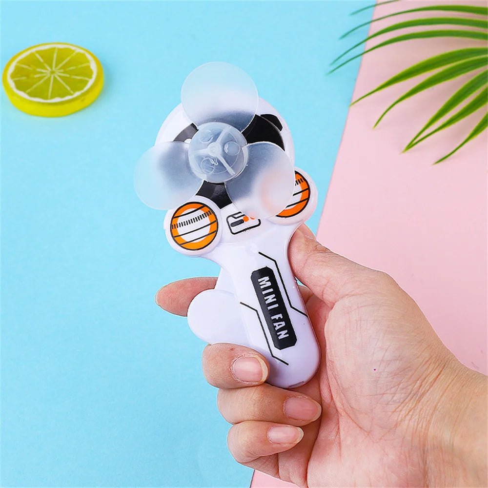 1~10PCS Hand-held Fan Creative Hand Pressure Comfortable Portable Cooling Appliance Mini Fan Hand Pressure Fan