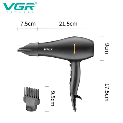 VGR barber equipment powerful AC motor hair styler professional electric hooded hair dryer