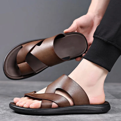 Men's summer outdoor home dual-use, quick-drying, breathable, comfortable, non-slip, wear-resistant beach shoes, casual fashion