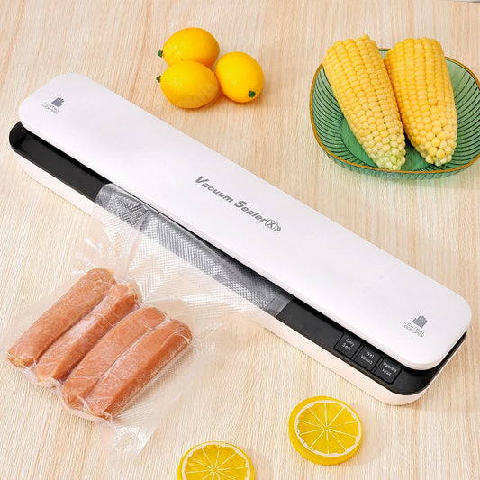 Vacuum Sealer Dry Wet mode 110V/220V Automatic Household Kitchen Electric Food Vacuum Plastic Packaging Sealers Includ 20 bag