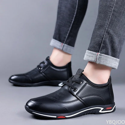 Spring New Sport Shoes Korean Lace-up Casual Shoes trend sneakers Male Lightweight Breathable Flats Shoes Zapatillas Hombre