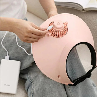 2024 Fan Sun Cap High Wind Speed Large Air Volume Fashionable and Portable USB Charging with Multiple Adjustable Settings Gift