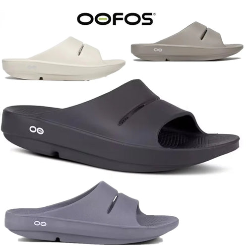 OOFOS  Sandals - Lightweight Recovery Shoes Slippers Men Women Soft Bottom Indoor Home Slides Sandals Light Beach Shoe