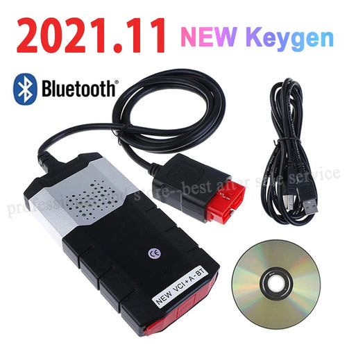 2024 New Vci Vd  2021.11 Keygen on Cd Ds150e Cdp with Bluetooth TNESF DELPHIS ORPDC Obd Scanner Cars Trucks Diagnostic Tools