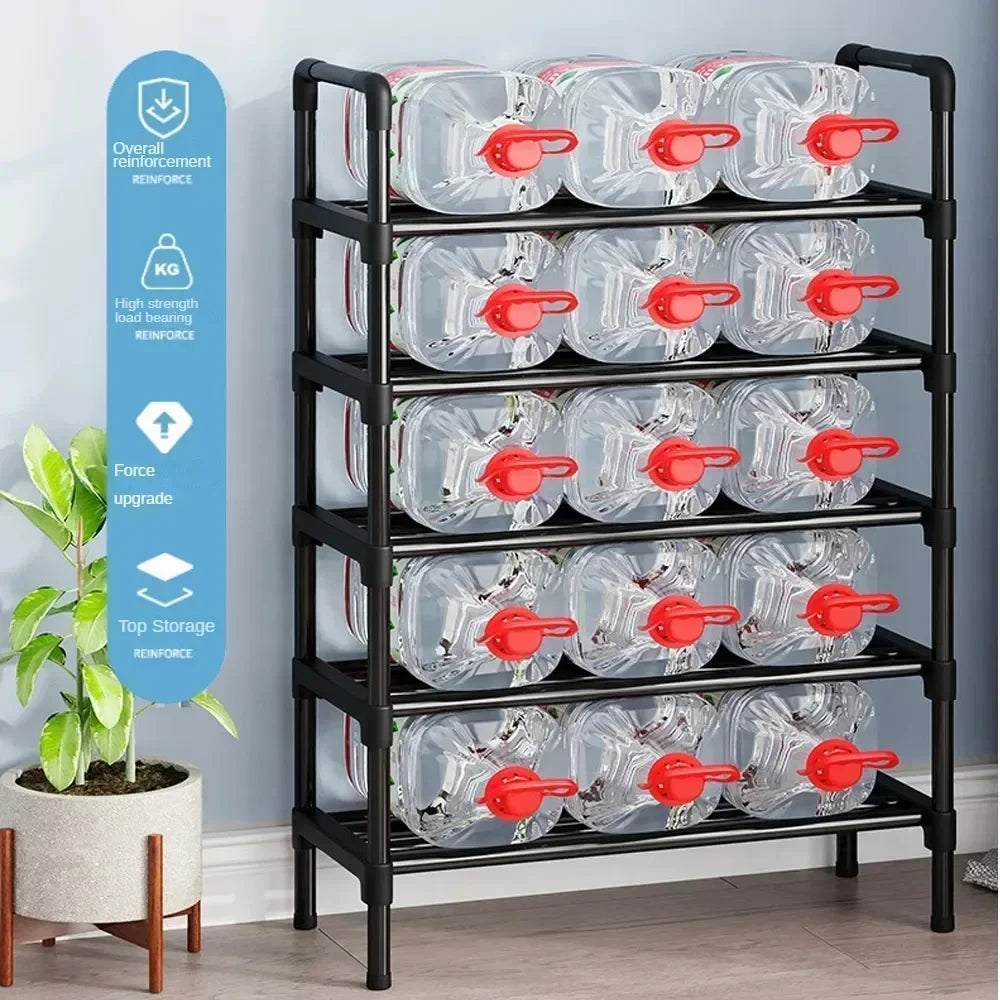 3-8 Layer Shoe Rack DIY Easy Assemble Dustproof Boots Organizer Stand Holder Space-Saving Shoes Storage Shelf Shoe Cabinet