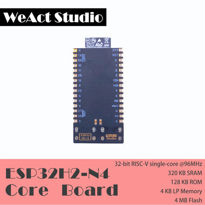 WeAct ESP32H2-N4 Development Board Support Thread and Zigbee Bluetooth5 and Bluetooth mesh  Substitute ESP32-H2-DevKitM-1