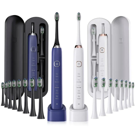 Sonic Electric Toothbrush Smart Ultrasonic Dental Teeth Whitening Rechargeable Adult Tooth Brush Sarmocare S100