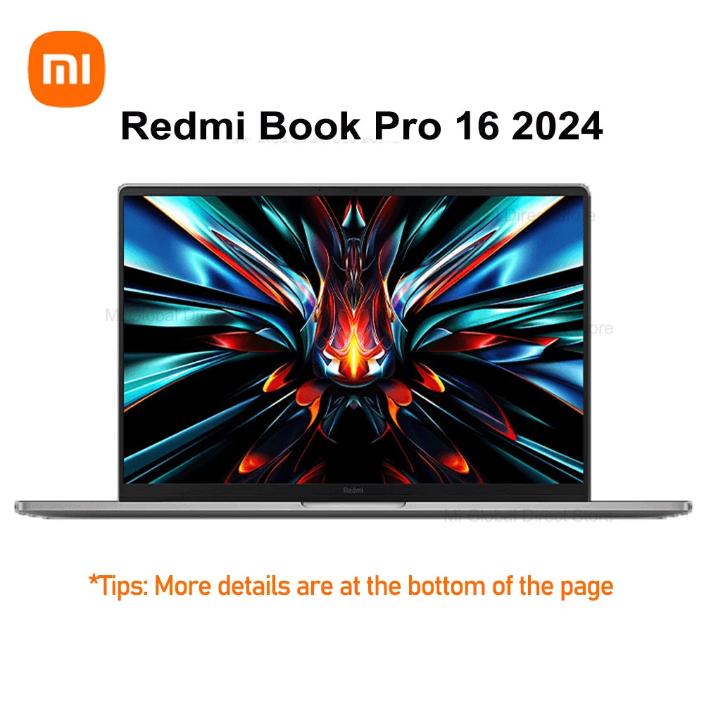 【Real Stock】Xiaomi RedmiBook Pro 15 2023 7840HS (JYU4540CN) or Redmi Book Pro 16 2024 (JYU4592CN/JYU4593CN) Optional