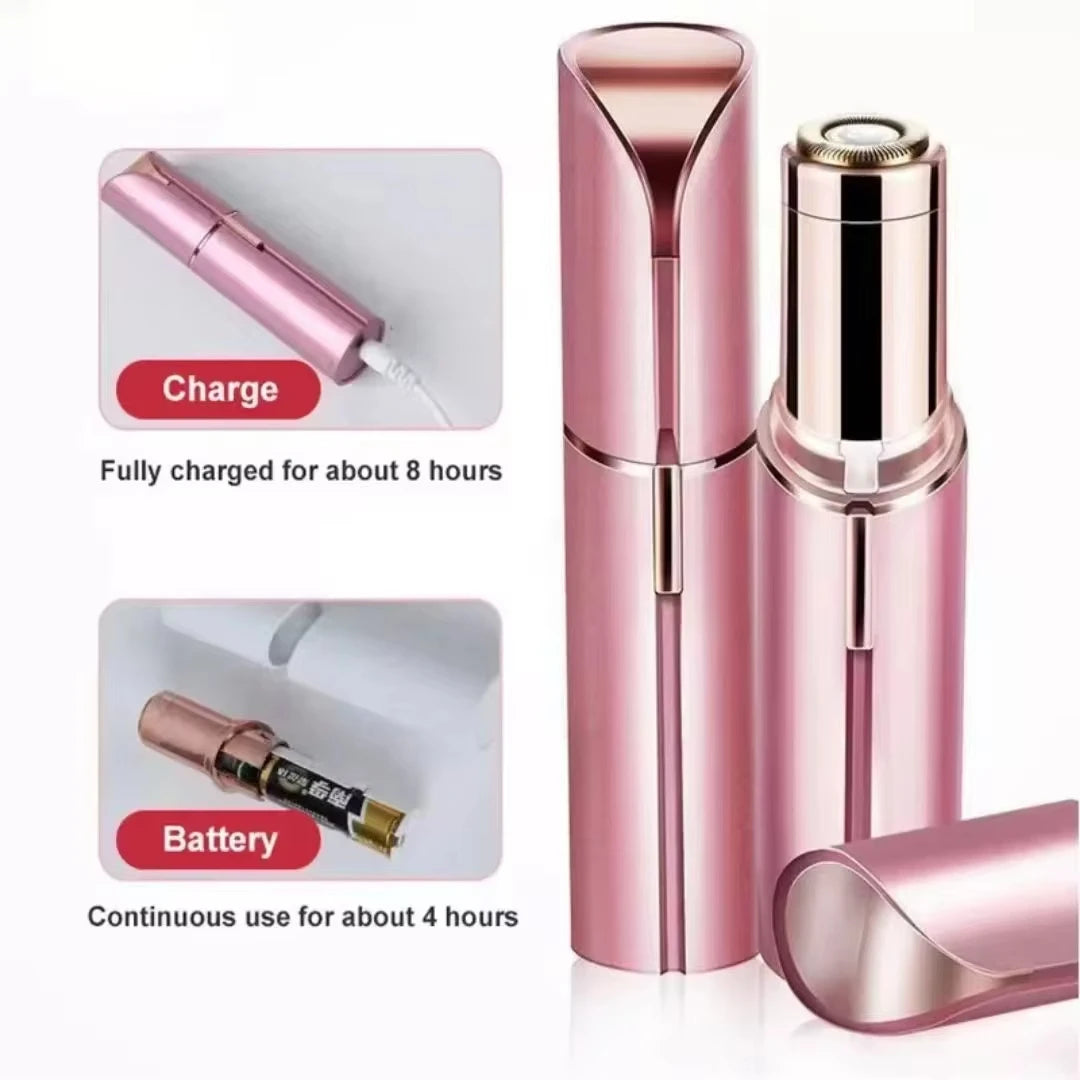 Xiaomi Lipstick Type Shaver Women Electric Epilator Eyebrow Trimmer Painless Effective Facial Hair Removal Shaver Small Epilator