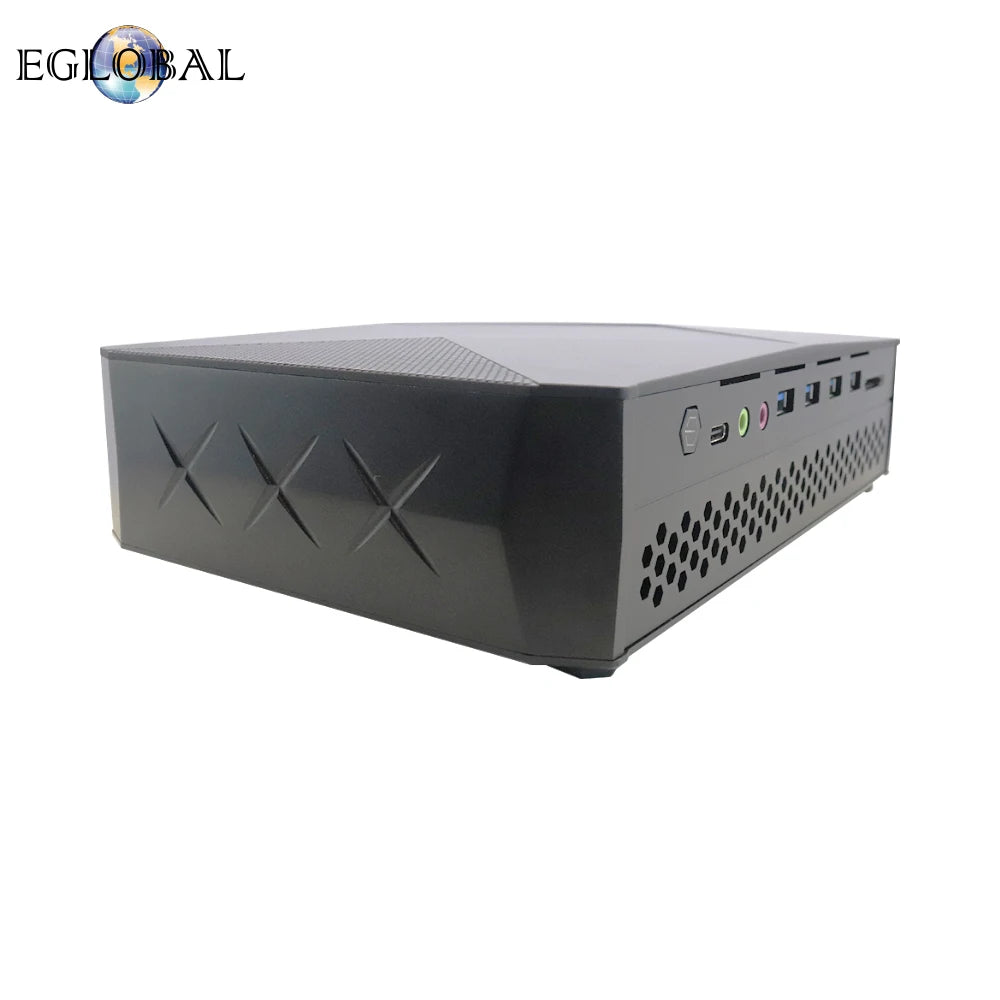 Eglobal New Gamer Mini PC  i7 12700H i9 11900H NVIDIA RTX 3060 12G GDDR6 2*2.5G LAN 2*DDR5 Windows 11 Compact Computer WiFi6