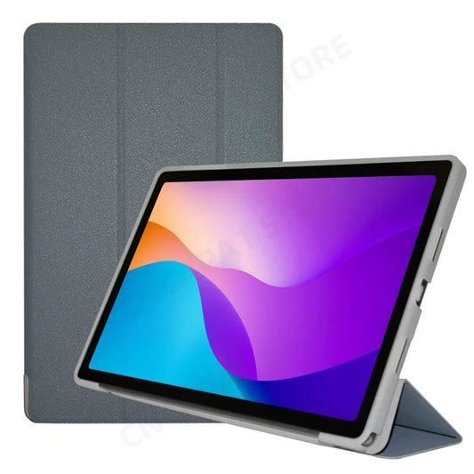 Slim PU Cover For Teclast T40 Air T40HD 2023 Case Smart Sleep 10.4" Tablet PC Tri-Folded Standing Funda with Soft TPU Back Shell