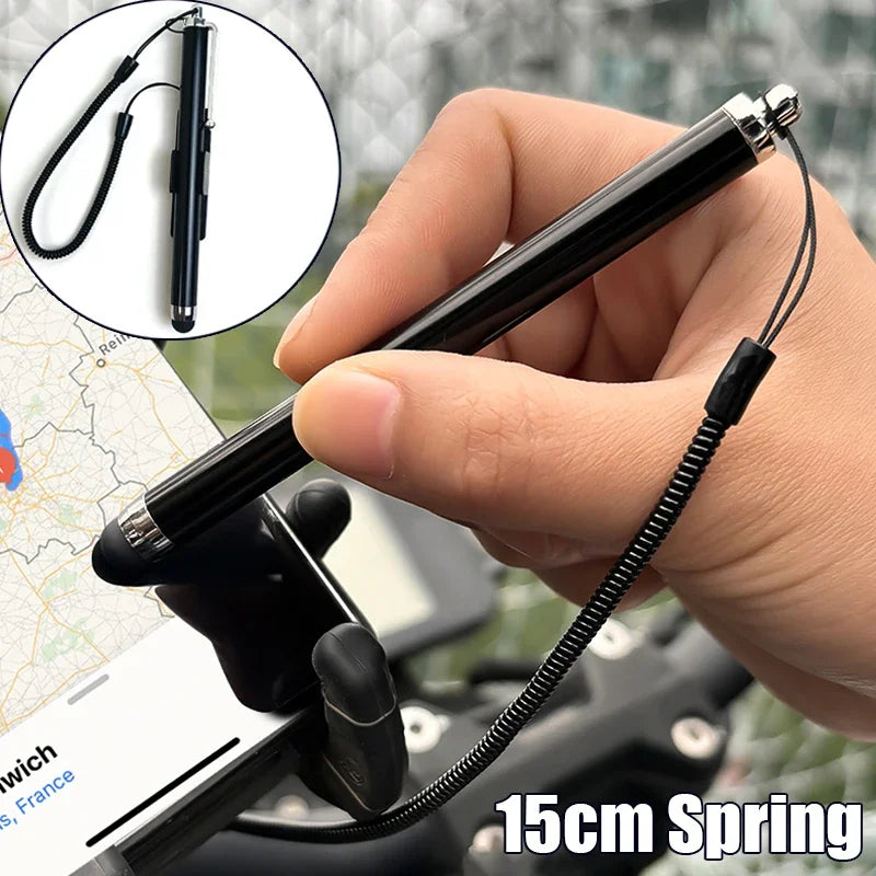 Universal Capacitance Tablet Stylus Pen Fixed To Motorcycle Bike Car Touch Screen Pen for Apple IPhone Samsung IPad Tablet