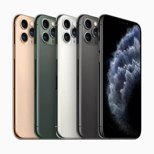 Original iPhone 11 Pro Max 64/256 GB ROM 6.5" Super Retina OLED A13 iPhone 11 Pro Max Face ID Genuine Unlocked 4G LTE Cellphone