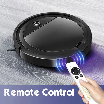 Intelligent automatic floor sweeping dust cleaning robot remote control robot vacuum cleaner, strong suction, low noise