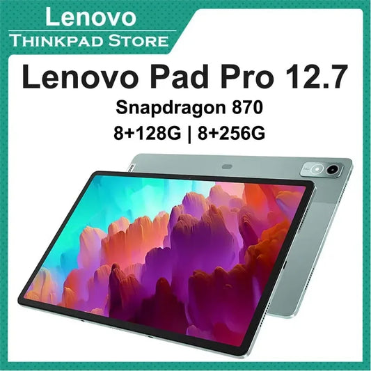 New Product Original Lenovo Xiaoxin Pad Pro 12.7 2023 Snapdragon 870 2944×1840 144Hz 8G+128G/256G 10200mAh Face Recognition