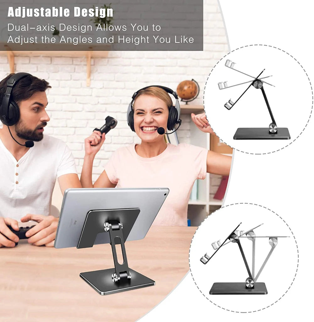 Alloy rigid desktop mobile phone stand foldable iPad tablet support mobile phone table stand lazy holder smartphone mounting