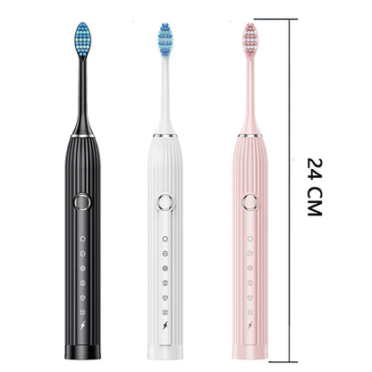 Smart electric toothbrush adult rechargeable fully automatic soft brush family combination double set cleaning toothbrush