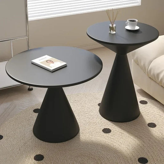 Modern and Simple Iron Side Table with Multi-function Storage for Living room and Bedroom Décor