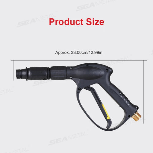 SEAMETAL Portable High Pressure Water Gun For Cleaning Car Wash Machine Garden Watering Hose Nozzle Sprinkler Foam Water Gun