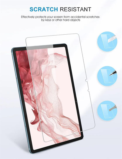 3 Pack Tempered Glass Screen Protector for Samsung Galaxy Tab S9 S8 Ultra 14.6'' Screen Protective Film Tab S8 Plus S9 Fe