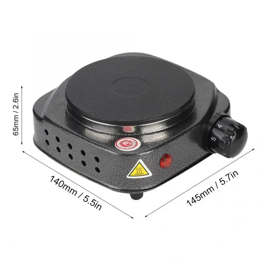 500W Mini Electric Heater Stove Multifunctional Hot Cooker Plate Milk Water Coffee Heating Furnace Kitchen Use EU 220-230V