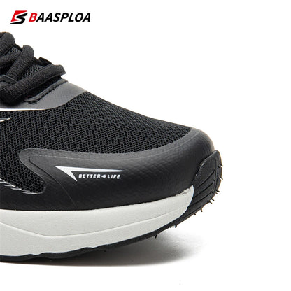 Baasploa Men Sport Shoes New Mesh Breathable Running Shoes for Men Lightweight Colorful Walking Sneakers