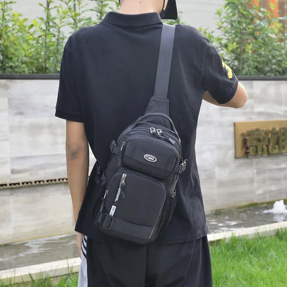 Men Fashion Multifunction Men's Shoulder Bag Outdoor Sling Crossbody Bags For Male Travel Trend High Capacity Sport Chest Bag