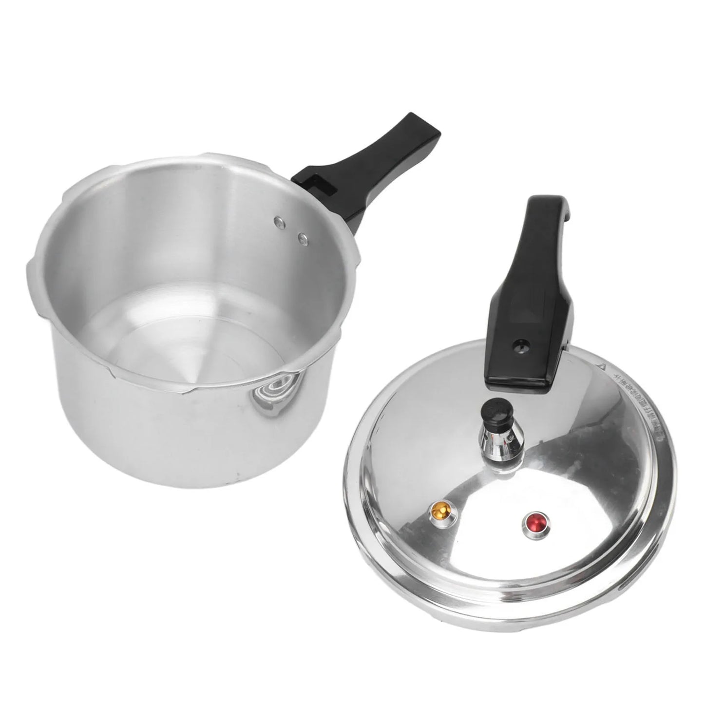 3 Liter Aluminium Alloy Pressure Cooker 18cm Bottom 3L Mini Pressure Cooker for Gas Stove 3L Aluminium Alloy Pressure Cooker