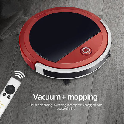 Intelligent automatic floor sweeping dust cleaning robot remote control robot vacuum cleaner, strong suction, low noise