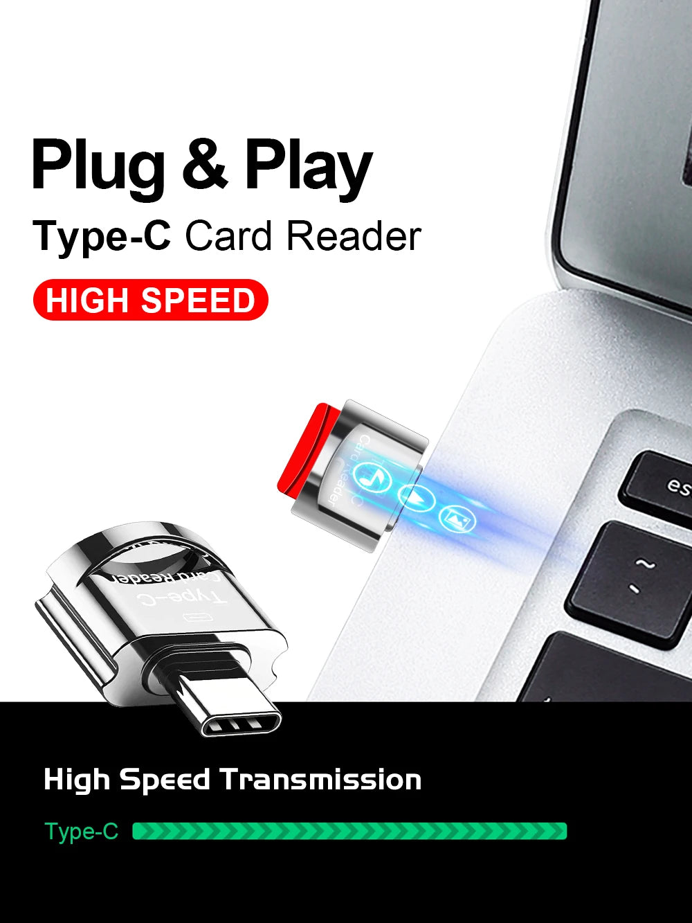 High Speed Micro-USB3.0/Type-C Memory Card 8GB 16GB 32GB 64GB 128GB 256GB C10 TF Micro-SD OTG Phone Adapter micro tf sd card